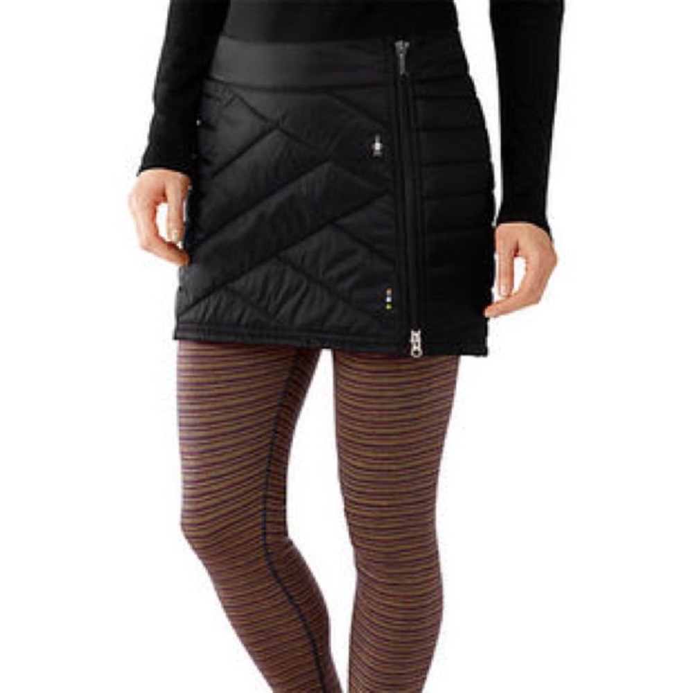 Smartwool corbet120 puffer skirt black size Small